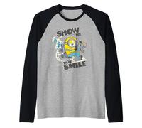 Minions & Monsters James Show Me that Smile Raglan