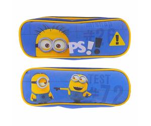 MINIONS Schlampenetui / Federmäppchen - Blau/Gelb | Despicable Me
