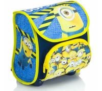 Minions Schulranzen für Kinder Bunter Rucksack mit beliebten Figuren