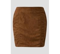 Minirock in Wildlederoptik 44 braun 2169796.0009.44