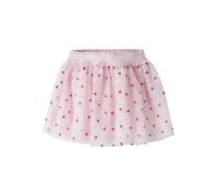 Minirock NAME IT "NMFBEROSS TULLE SKIRT", Mädchen, Gr. 122, cradle pink, Tüll, Obermaterial: 100% Polyamid, bedruckt, Basic mini, Röcke Minirock (11995425-122)