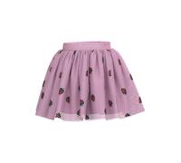 Minirock NAME IT "NMFVABOS SKIRT", Mädchen, Gr. 92, pirouette aop:stawberries, Tüll, Obermaterial: 100% Polyester, bedruckt, mini, Röcke Minirock (45623407-92) pirouette aop:stawberries