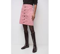 Minirock STREET ONE, Damen, Gr. 38, powder pink, Web, 82% Baumwolle, 16% Polyester, 2% Elasthan, unifarben, normal ca. Mitte Oberschenkel, Röcke (19416353-38) powder pink