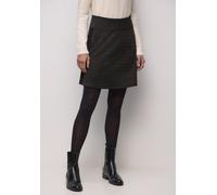 Minirock STREET ONE, Damen, Gr. 44, schwarz, Stoff, 63% Polyester, 34% Viskose, 3% Elasthan, kariert, normal kniefrei, Röcke Minirock (98819228-44) schwarz