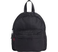 Minirucksack LEVI'S "MINI BACKPACK", schwarz (caviar), Web, Kunstfaser, unifarben, Rucksäcke, Leichtes Material (20319467-0) caviar