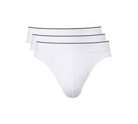 Minislip CALIDA "Pure & Style" Gr. L (52/54), 3 St., weiß Herren Unterhosen Slips atmungsaktiv, schnelltrocknend & geruchshemmend (42212921-L)
