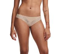 Minislip CHANTELLE "FLORAL TOUCH", Damen, Gr. 42, golden beige, Obermaterial: 75% Polyamid, 25% Elasthan, körpernah, Unterhosen, Spitze, blickdichtes Gewebe (21964632-42) golden beige