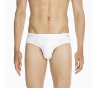 Minislip HOM "HO1", Herren, Gr. S, weiß, Obermaterial: 65% Baumwolle, 22% Modal, 13% Elasthan, unifarben, Unterhosen, bequem, weich, eng, elastisch, basic, breiter Bund, Baumwollmix (27466507-S) weiß
