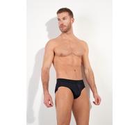 Minislip HOM "Supersoft", Herren, Gr. L, schwarz, Obermaterial: 73% Polyamid, 27% Elasthan. Futter: 95% Baumwolle, 5% Elasthan, körpernah, Unterhosen, weich, atmungsaktiv, Microfaser, Basic, bequem, o