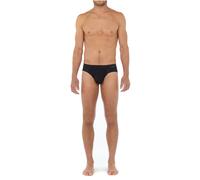 Minislip HOM "Tencel soft", Herren, Gr. M, schwarz, Obermaterial: 97% Lyocell, 3% Elasthan, körpernah, Unterhosen Minislip, ultra-bequem, elastisch, flacher Bund, weich (50235068-M)