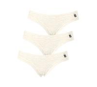 Minislip LIKE IT "3er Pack Damen Minislip Lisa", Damen, Gr. L, beige (ivory), Obermaterial: 100% Polyamid PA., Unterhosen (51072469-L) ivory