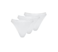 Minislip MEY "Best of", Damen, Gr. 40, weiß, Single Jersey, Obermaterial: 97% Baumwolle, 3% Elasthan, körpernah, Unterhosen, ohne auftragende Seitennähte, atmungsaktiv, elastisch (71915566-40) weiß