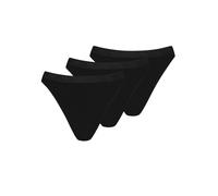 Minislip MEY "BEST OF", Damen, Gr. 42, Single Jersey, schwarz, Single Jersey, Obermaterial: 97% Baumwolle, 3% Elasthan, bedruckt, unifarben, körpernah, Unterhosen, ohne auftragende Seitennähte, atmung