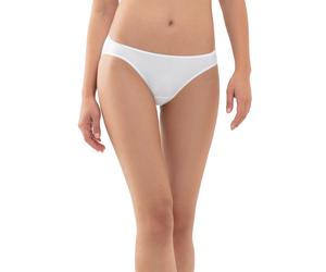 Minislip MEY "Cotton Pure", Damen, Gr. 38, weiß, Single Jersey, Obermaterial: 94% Baumwolle, 6% Elasthan, körpernah, Unterhosen, Tiefer, hüftiger Sitz, weiche Beinabschlüsse (79774845-38) weiß