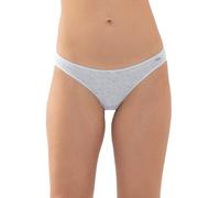 Mey Mini-Slip Serie Cotton Pure – Light Grey Melange (Grau) – Damen L (42)