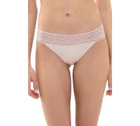 Mey Damen Mini-Slip Serie Amorous, Spitze, 87% Polyamid/13% Elasthan, beige (bailey) Größe 40