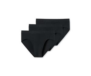 Minislip SCHIESSER "95/5", Herren, Gr. 4, schwarz (000, schwarz), Single Jersey, Obermaterial: 78% Polyamid, 14% Elasthan, 8% Polyester, unifarben, körpernah, Unterhosen, mit softem, tonalem Komfortbu