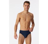 Schiesser Minislip Cotton Casual Herren kariert 95% Baumwolle 5% Elasthan ohne Eingriff Gr. 9 blau