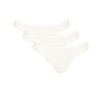 Sloggi Minislip GO Daily Cotton – Baumwollmix 95%/5% Elasthan – 3er-Pack Seidenweiß S