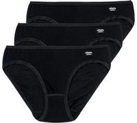 Minislip SPEIDEL "Softfeeling", Damen, Gr. 42, schwarz, Obermaterial: 46% Baumwolle, 46% Modal, 8% Elasthan, unifarben, körpernah, Unterhosen Minislip, atmungsaktiv, basic, elastisch, bequem, Baumwoll