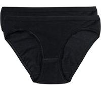 Minislip SPEIDEL "Take-two", Damen, Gr. 42, schwarz, Obermaterial: 92% Baumwolle, 8% Elasthan, unifarben, körpernah, Unterhosen, basic, bequem, elastisch, atmungsaktiv, Baumwollmix (38006055-42) schwa