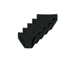 Minislip UNCOVER BY SCHIESSER "Uncover Cotton", Herren, Gr. XL, schwarz (000, schwarz), Single Jersey, Obermaterial: 95% Baumwolle, 5% Elasthan, körpernah, Unterhosen, ohne Eingriff, elastisch, Single
