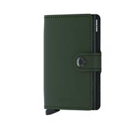SECRID Geldbörse - Miniwallet Matte Mini Green/Black dunkelgrün