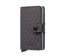 SECRID Geldbörse Miniwallet Optical Mini Grey Yellow grau