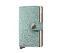 Secrid Geldbörse Miniwallet Pebble – 6cc, 10,2 cm, RFID – Seegrün