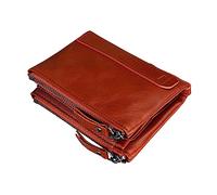 minkissy 1Pc Anti Theft Brushing Clip Purses Kreditkartenetui Herren Karten Portemonnaie Orange