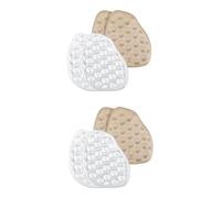 minkissy 2 Sätze Anti-wear-vorfußaufkleber Mittelfußpolster Gepolstert Unterlage Einsätze Ballen Für Frauen Vorfußunterstützung Hoch Kissen High-heels-pads Gel 2 Paare * 2