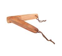 minkissy 2 Stück Tragbarer Holz Schuhanzieher Schuhlöffel für Senioren Haushalt Reisen Hilfsmittel Anziehen von Schuhen Massivem Holz Design Rutschfest