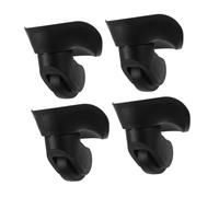 minkissy 2stücke Ersatz-kofferräder Gepäckräder Für Reisegepäck Stumme Universalräder Als Ersatzräder Für Koffer Geräuscharm Und Langlebig