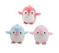 minkissy 3stücke Schlüsselanhänger Pinguin Form Aufhänger Ornamente Diy Schlüssel Tasche Dekor Bastelmaterialien Bastelzubehör Für Rucksack Schultasche Geschenkidee Handwerk Projekt