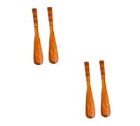 minkissy 4 Stück Schuhanzieher Kinderwerkzeuge Werkzeuge Für Männer Werkzeuge Für Kinder Holzwerkzeuge Schuhspanner Schuhauszieher Damenschuhe Horn Groß Schuhlöffel Haushalt Bambus