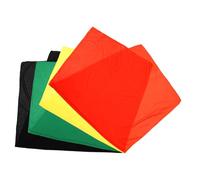 minkissy 4stücke Elastische Damen Turban Stirnbänder Stretch-kopftuch Modische Afrikanische Kopfbedeckung Haarschmuck Bequemer Wickelschal