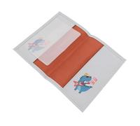 minkissy Cartoon Reisepasshülle mit Süßem Design Id Karten Aufbewahrungstasche Leichtem Strapazierfähigem Material für Reisen für Schule