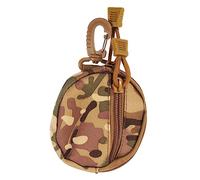 minkissy Gürteltasche Aus Polyester Hängetasche Mit Haken Aufbewahrungstasche Für Schlüssel Karten Und Geld Geeignet Für Camping Reisen Und Outdoor-aktivitäten Leicht Und Tragbar