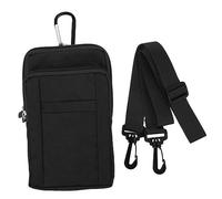 minkissy Nylon Handytasche Hüfttasche mit Viel Stauraum Lässige Gürteltasche Unisex für Outdoor Sport Freizeit