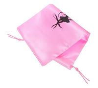 minkissy Reise Schuhtasche für Ballettschuhe und Spitzenschuhe 13x27cm | Canvas mit Kordelzug, Wasserfest und Verschleißfest, Tragbar für Reisen und Outdoor Aktivitäten, Rosa