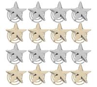 minkissy Stern Spiral Haarspange 20 Stücke, Haarzopf Werkzeug, Haarspangen für Frauen, geflochtene Haarspangen, leicht zu verwenden für Partys