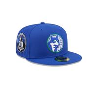 Minnesota Timberwolves New Era Hardwood Classic 59FIFTY Fitted NBA Cap Blau - 7 3/8