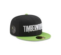 Minnesota Timberwolves New Era NBA 2024 Statement Edition 59FIFTY Cap Schwarz - 7 1/2