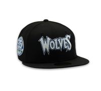 Minnesota Timberwolves Side Patch New Era 59FIFTY NBA Cap Schwarz StadiumDreams Exclusive - 7 3/8