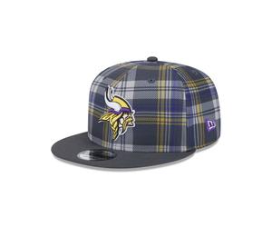 Minnesota Vikings 2024 NFL Sideline Statement New Era 9FIFTY Snapback Cap Grau - ONE SIZE