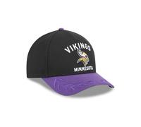 Minnesota Vikings 2025 NFL Draft 9FORTY M-Crown A-Frame Snapback Cap Schwarz - ONE SIZE