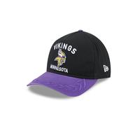Minnesota Vikings 2025 NFL Draft 9TWENTY A-Frame verstellbare Cap Schwarz - ONE SIZE
