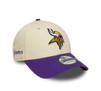 Minnesota Vikings Side Wordmark New Era 9FORTY NFL Cap Beige - ONE SIZE