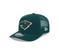 Minnesota Wild New Era 9SEVENTY Stretch Snap NHL Trucker Cap Grün - ONE SIZE