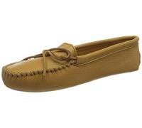Minnetonka Damen Double Deerskin Softsole Mokassin, Beige (Natural), 39 EU